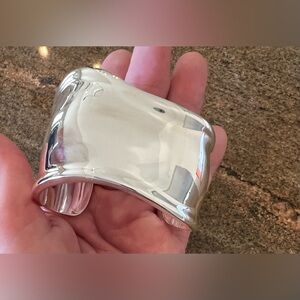 Silver Plated Bone Cuff Bracelet Tiffany
Peretti